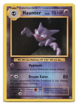 Haunter 48/108 Uncommon Evolutions Pokemon Reverse Holo 2016 - Image 1