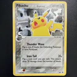 Pikachu Delta Species Black Star Promo 035 Holo Pokemon TCG (2006) - Image 1
