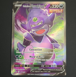 Pokemon TCG: Galarian Slowking V Full Art Ultra Rare Holo 178/198 Chilling Reign - Image 1