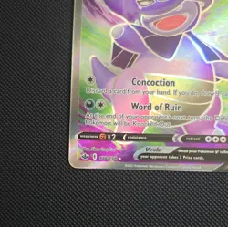 Pokemon TCG: Galarian Slowking V Full Art Ultra Rare Holo 178/198 Chilling Reign - Image 5