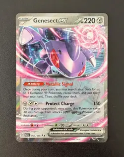 Genesect ex 067/086 Holo Double Rare Black Bolt Pokemon Near Mint - Image 1