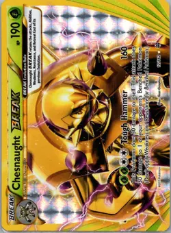 Pokemon TCG Chesnaught BREAK 12/162 BREAKthrough Holo NM - Image 1