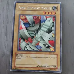 Alpha the Magnet Warrior DOR-001 Duelist of the Roses Unlimited *Secret Rare* MP - Image 1