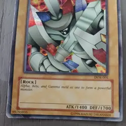 Alpha the Magnet Warrior DOR-001 Duelist of the Roses Unlimited *Secret Rare* MP - Image 3