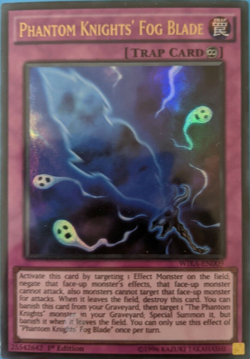 Phantom Knights' Fog Blade - Ultra Rare 1st Edition WIRA-EN009 YuGiOh TCG Card - Image 1