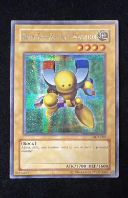 Secret Rare | Beta the Magnet Warrior | Duelist of the Roses | DOR-002 | LP - Image 1