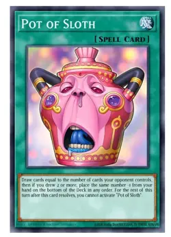 Pot of Sloth - CORI-EN061 - Secret Rare - NM - Chaos Origins - English - YuGiOh! - Image 1