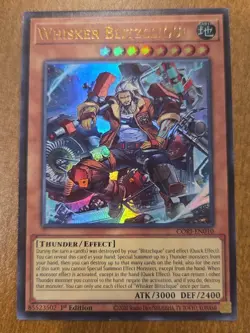 Yugioh! Whisker Blitzclique, CORI-EN010, Ultra Rare, 1st Edition - Image 1