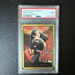 Bandai One Piece CCG 2026 EB03 Don!! Hancock Gold Holo PSA 9 English - Image 1
