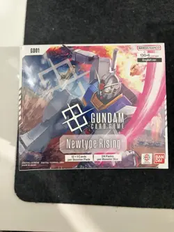 Bandai Namco Gundam Card Game Newtype Rising GD01 English Booster Box sealed - Image 1