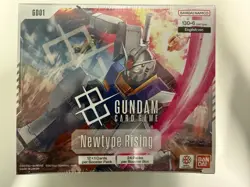 Bandai Namco Gundam Card Game Newtype Rising GD01 English Booster Box sealed - Image 1