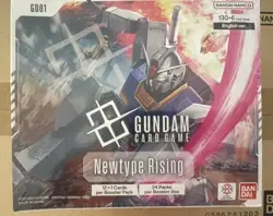 Gundam Card Game [GD01] Newtype Rising Booster Box English - SEALED GD01 🤖 - Image 1