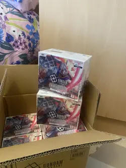 Bandai Namco Gundam Card Game GD01 Newtype Rising English Booster Box sealed - Image 4