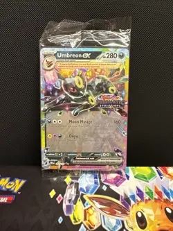 Umbreon Ex 60/131 Stamped Sealed Pokemon TCG Prismatic Evolutions Promo SEALED - Image 1