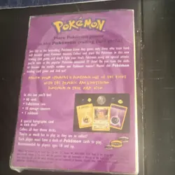 Wizards of the Coast Pokemon TCG Zap! Theme Deck 60-Card Sealed English 1999 - Image 2
