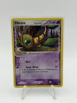 Pokemon Card - Vibrava Dragon Frontiers 42/101 Reverse Holo Stamped - Image 1