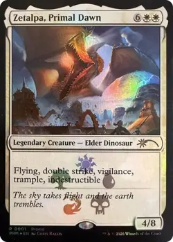 Zetalpa Primal Dawn P 0001 Promo MTG Rare Card Magic The Gathering NM - Image 1