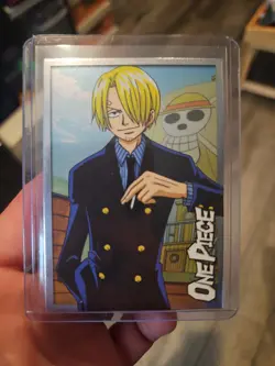 2022 ONE PIECE Epic Journey Panini Card 23 SANJI TCG Silver Border - Image 1