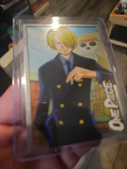 2022 ONE PIECE Epic Journey Panini Card 23 SANJI TCG Silver Border - Image 2