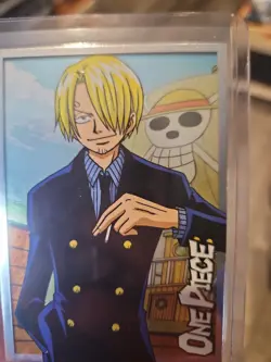 2022 ONE PIECE Epic Journey Panini Card 23 SANJI TCG Silver Border - Image 4