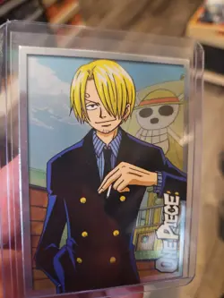 2022 ONE PIECE Epic Journey Panini Card 23 SANJI TCG Silver Border - Image 5