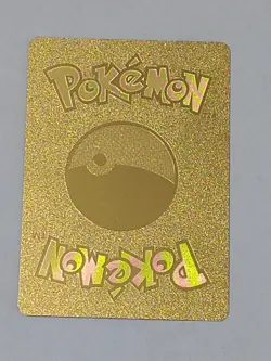 Pikachu Mega Charizard Y Tag Cosplay Gold Foil Display Card (Fan Art) - Image 2