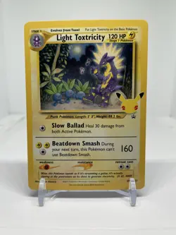 Light Toxtricity SWSH137 SWSH: Sword & Shield Promo Cards Holo - LP/MP - Image 1