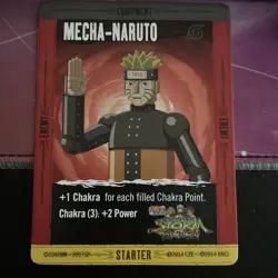 Naruto Shippuden Deck-Building Game Card Mecha Naruto TCG - Image 1