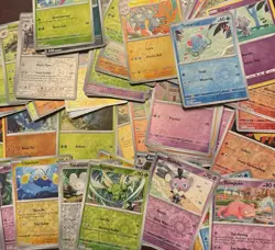 Pokemon TCG Reverse Holo Common Lot (50 Cards) - Image 1