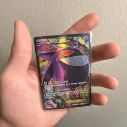 Pokemon XY Phantom Forces Gengar EX Full Art UR Card 114/119 (Writing on back) - Image 1