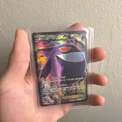Pokemon XY Phantom Forces Gengar EX Full Art UR Card 114/119 (Writing on back) - Image 3