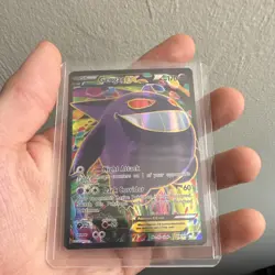 Pokemon XY Phantom Forces Gengar EX Full Art UR Card 114/119 (Writing on back) - Image 4