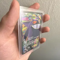 Pokemon XY Phantom Forces Gengar EX Full Art UR Card 114/119 (Writing on back) - Image 5