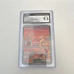 CGC 9.5 Mew ex 053 Sv Scarlet & Violet Promo Cards Holo English 2023 - Image 1