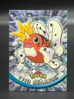 Topps TV Animation Edition Seaking #119 English Pokemon Card 1999 - Image 1