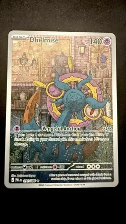 Dhelmise 91/084 Pokemon Pitch Black Illustration Rare 2026 English Card Gem Mint - Image 1