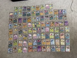 100 English Pokemon TCG Ex Cards Job Lot Bundle - Image 1