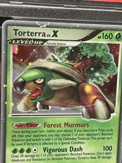 PSA 8 TORTERRA LV.X-HOLO 2007 POKEMON DIAMOND & PEARL #122 SWIRL - Image 3