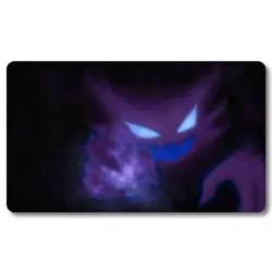 Board Game Gastly Playmat-Compatible for Pokemon TCG MTG CCG Trading Card - Image 1