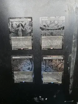 Magic The Gathering Junji Ito Secret Lair Full Set FOIL - Image 1