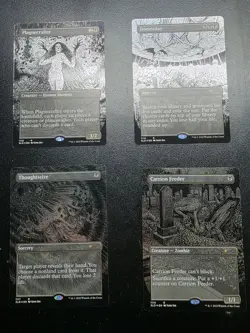 Magic The Gathering Junji Ito Secret Lair Full Set FOIL - Image 2