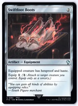 Swiftfoot Boots FIC 361 Magic: The Gathering UC NM - Image 1