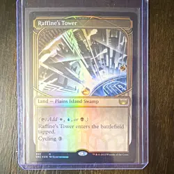 Raffine's Tower 353 SNC Showcase Foil Rare English MTG WOTC 2022 - Image 1