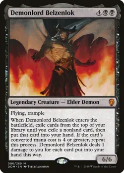 Demonlord Belzenlok [DOM - 86] Near Mint - Image 1