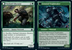 Outland Liberator // Frenzied Trapbreaker - Foil MID HP MTG - Image 1