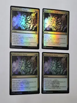 4x Witherbloom Charm - foil - Secrets Of Strixhaven - Near Mint - MTG - Image 1
