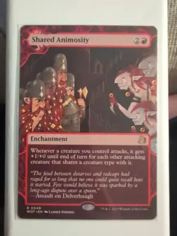 Shared Animosity Wilds of Eldraine: Enchanting Tales Regular - Image 1
