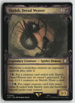 Shelob, Dread Weaver (Showcase Scrolls) LP 431 The Lord of the Rings MTG - Image 1