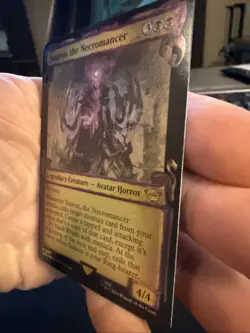 Sauron, the Necromancer (Showcase Scrolls Foil) Lord of the Rings 557 NM - Image 3