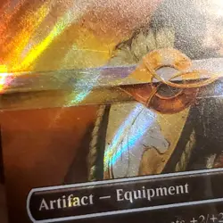 1x Herugrim, Sword of Rohan, Surge Foil 0384 Lord of the Rings, MTG LP - Image 3